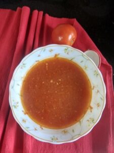 Tomato ginger Garlic Soup