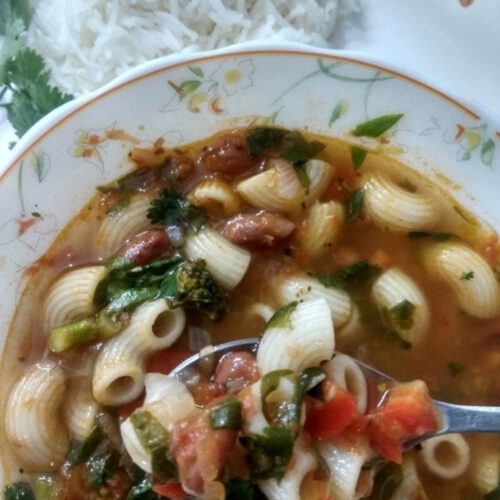 vegan minestrone soup recipe