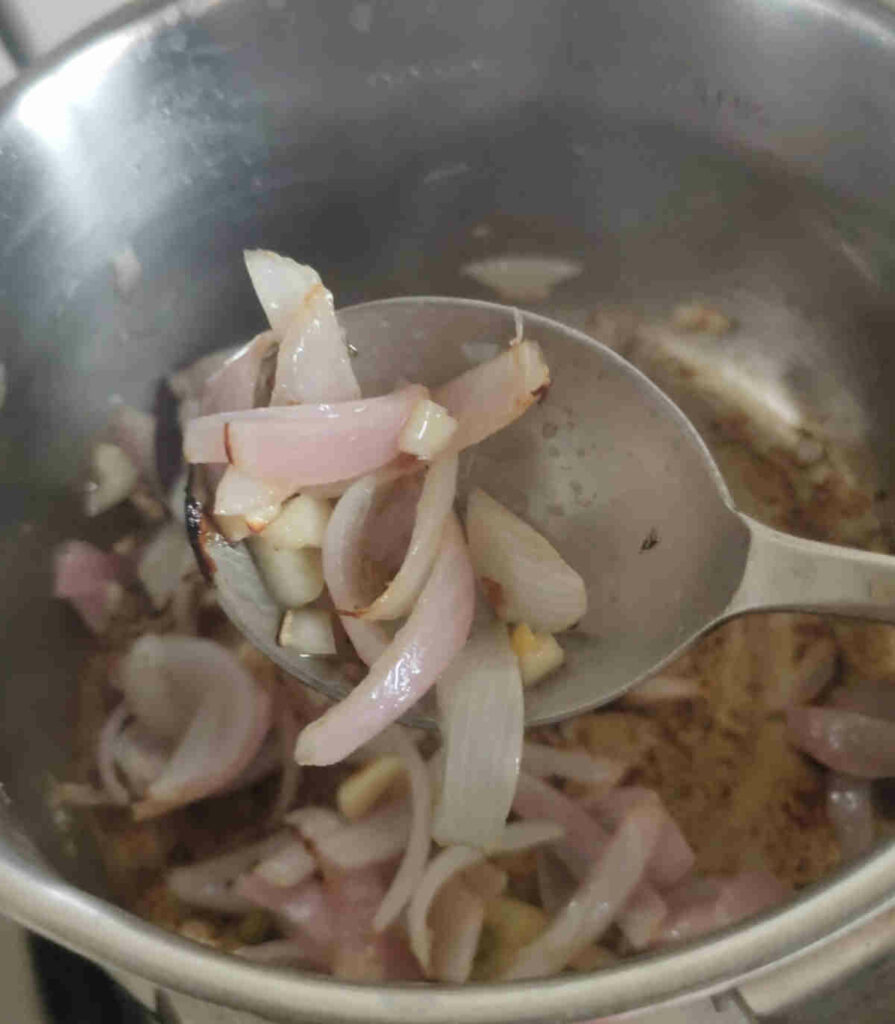 onions garlic are roasted well
