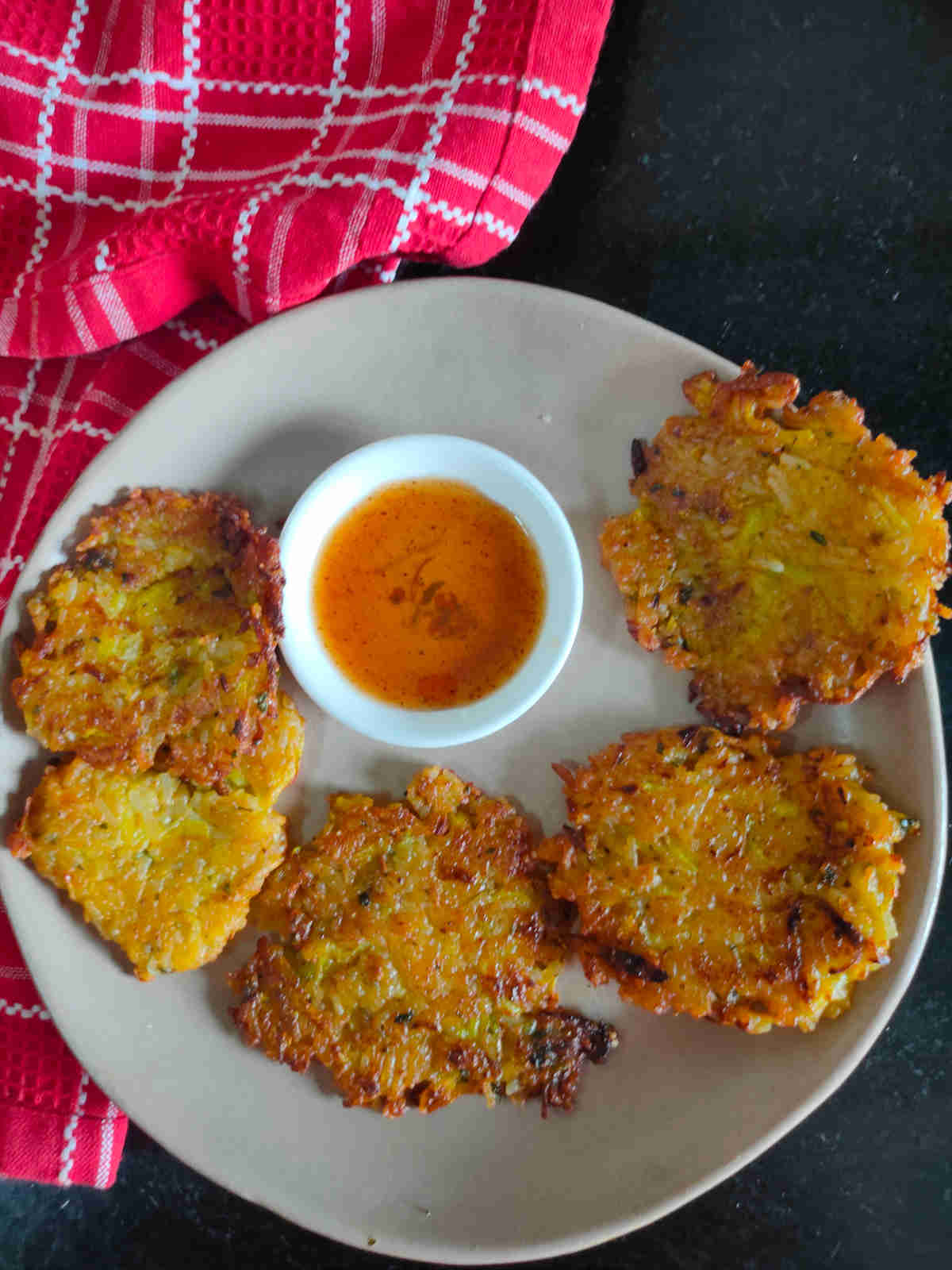 rice fritters recipe