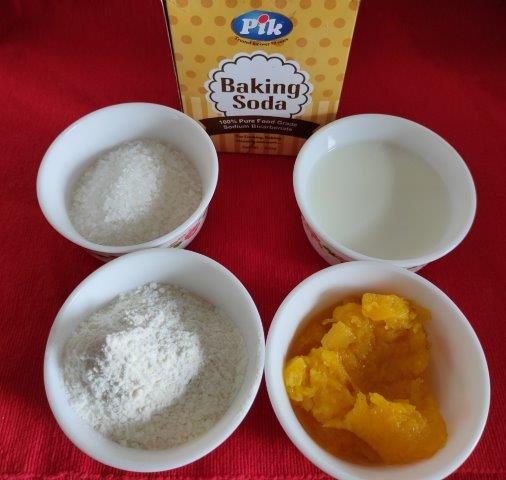 ingredients for pumpkin pancakes