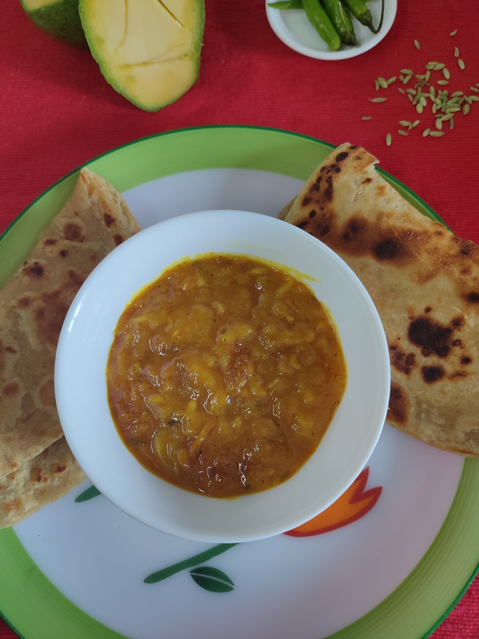 Raw Mango Chutney | How to make Kacche Aam Ki Launji - Veg Buffet