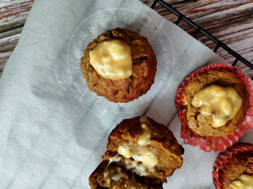 refined sugar-free pumpkin muffins without egg 