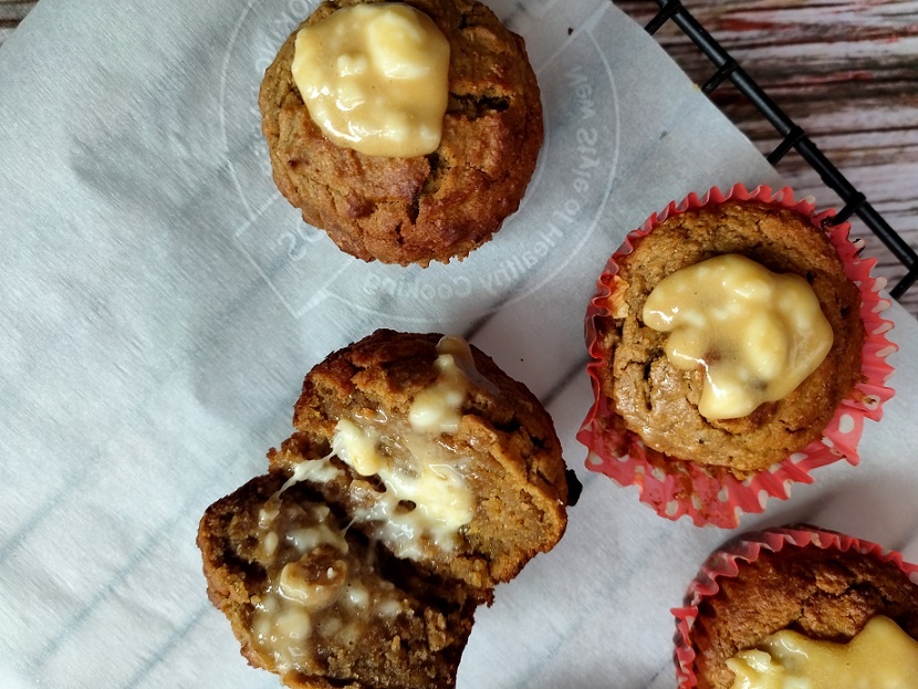 refined sugar-free pumpkin muffins without egg 