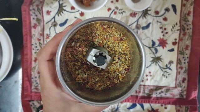 coarse powder of spices for achar