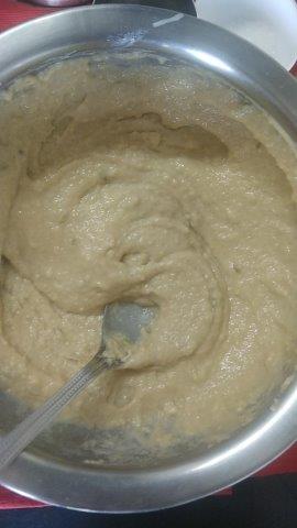 wheat flour gulgule batter