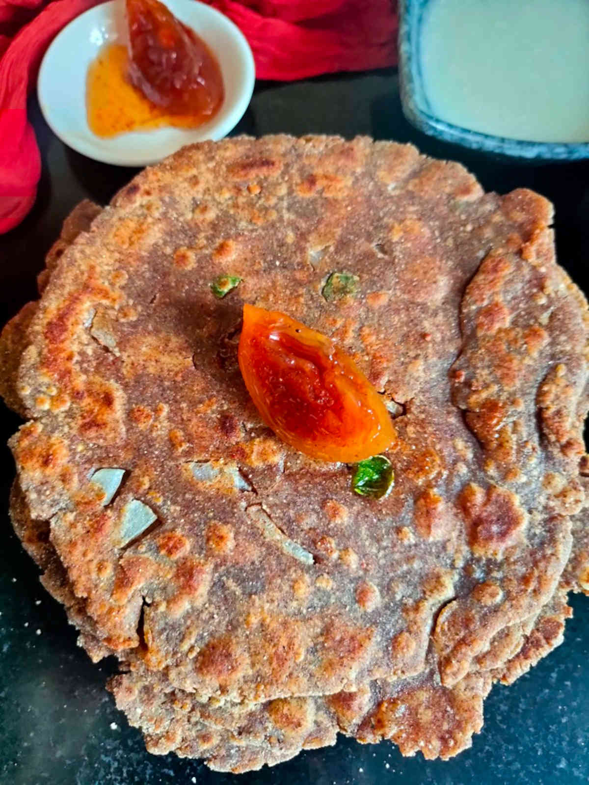Ragi Roti paratha recipe