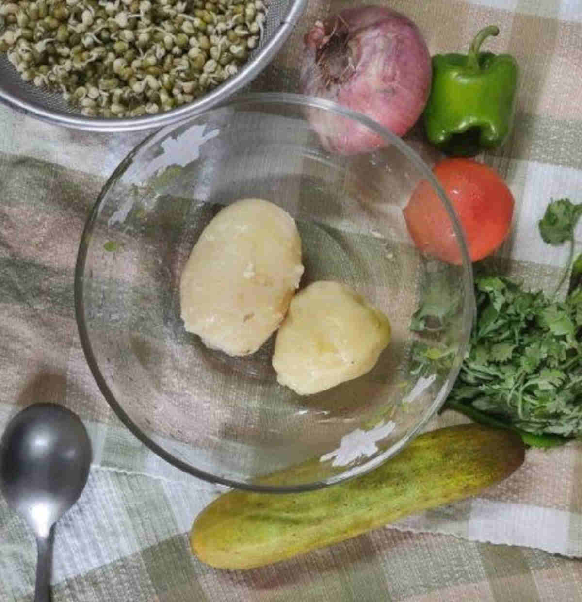 ingredients for mashed potato salad