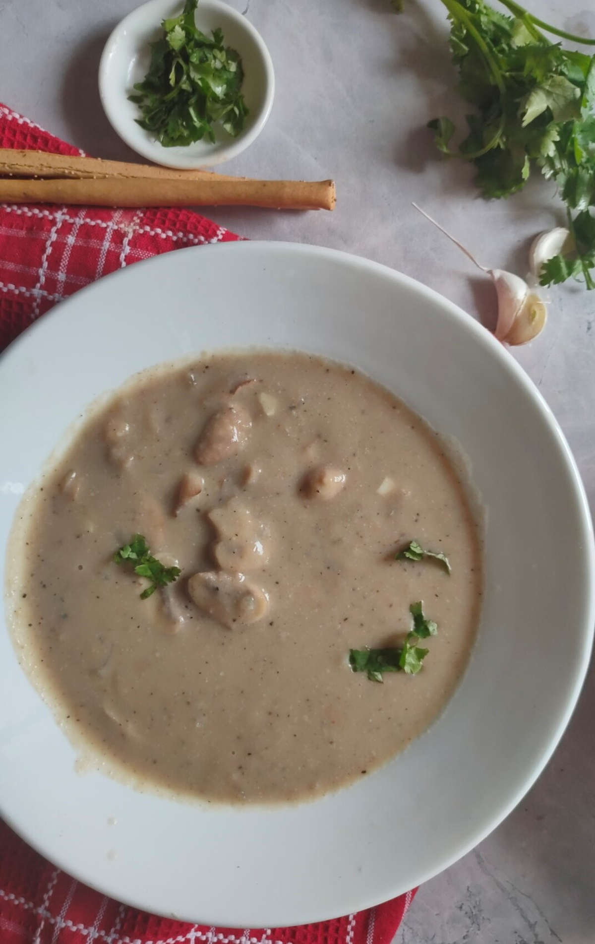 mushroom soup without cream