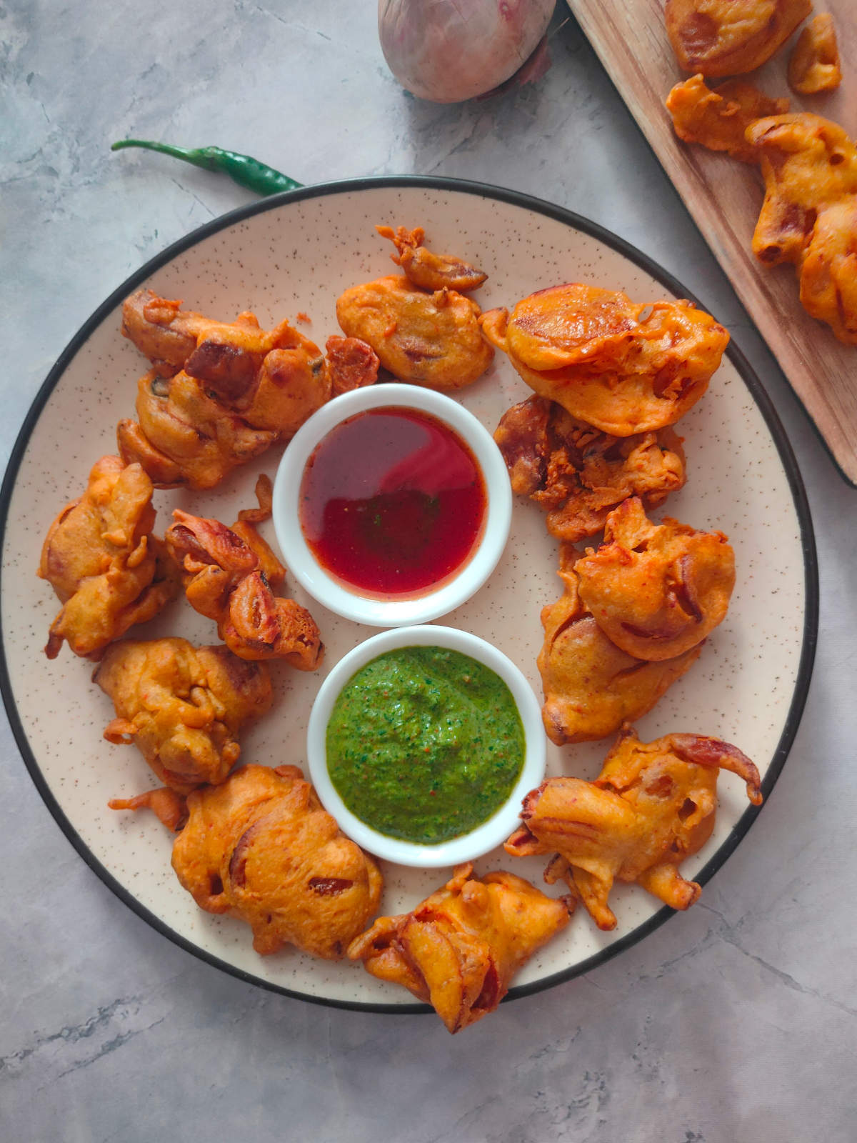 onion pakoda