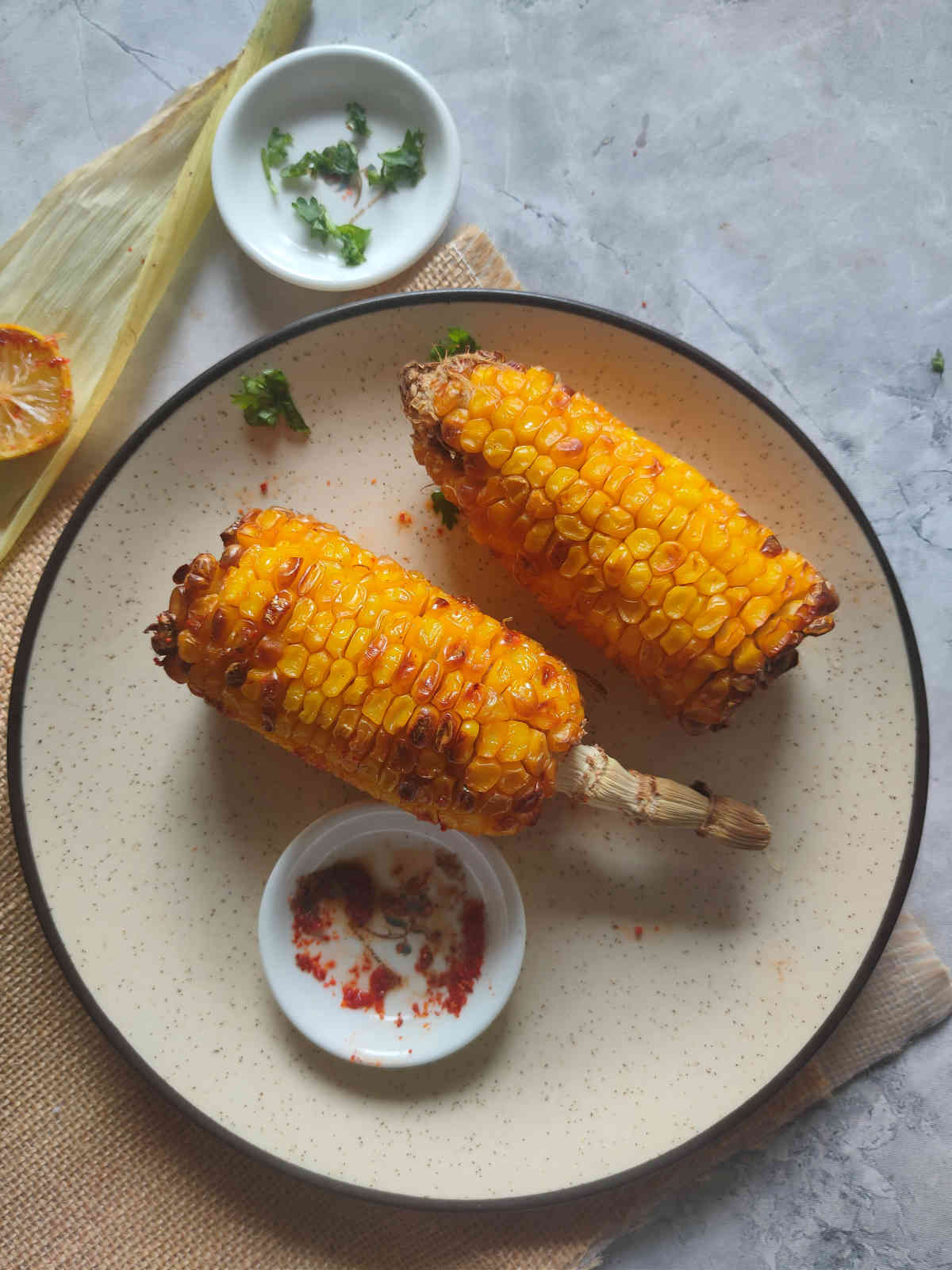 air fryer corn the cob