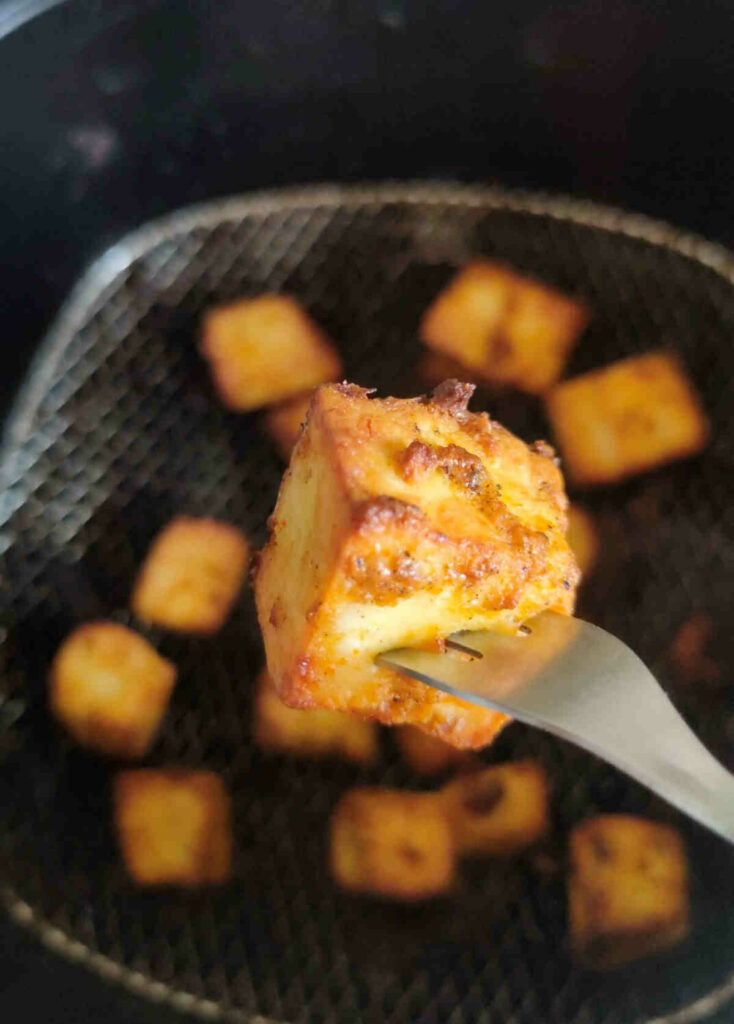 air fried crispy paneer 