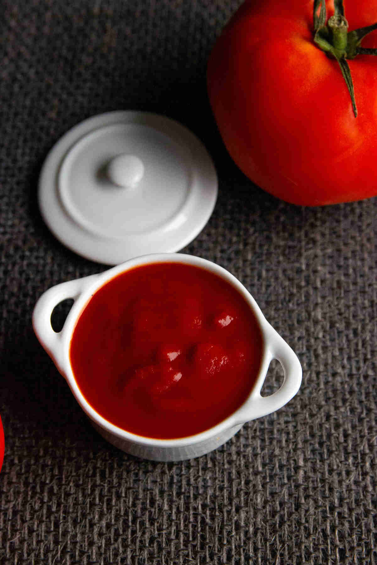 tomato ketchup as a substitute for tomato puree for dips