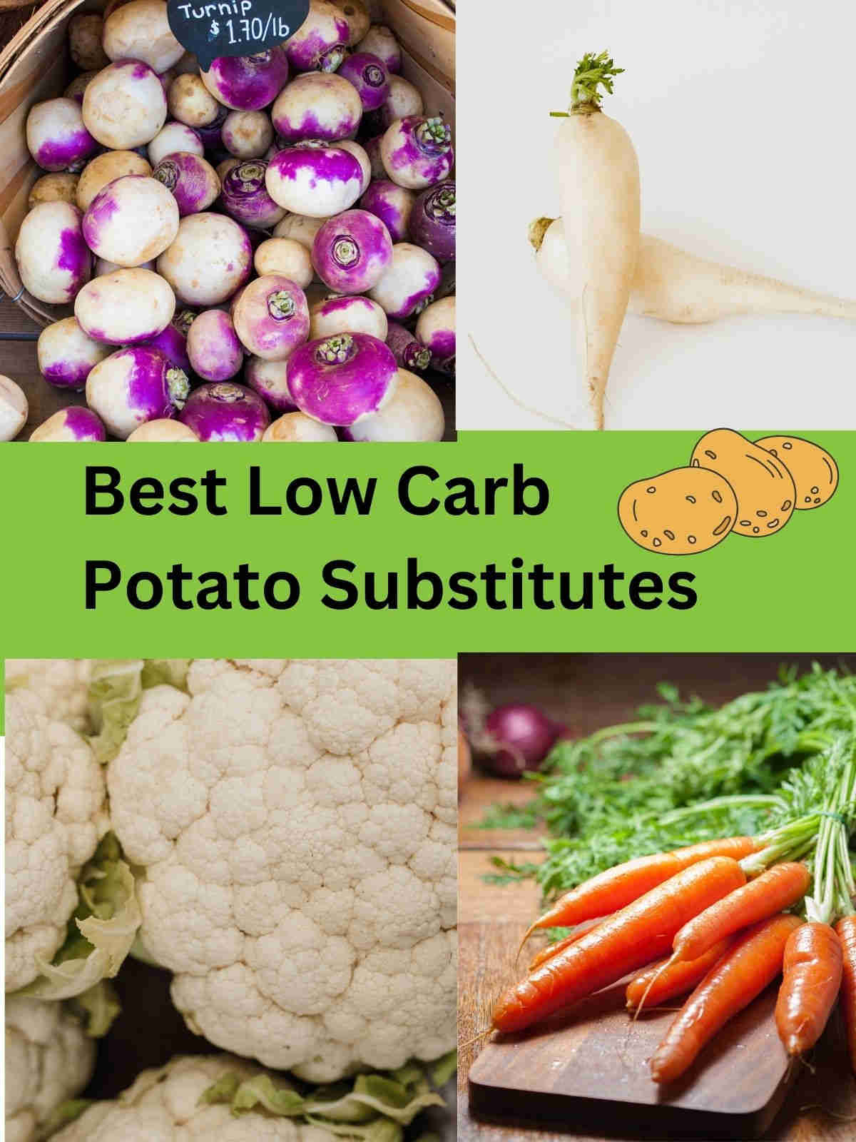 best low carb potato substitutes