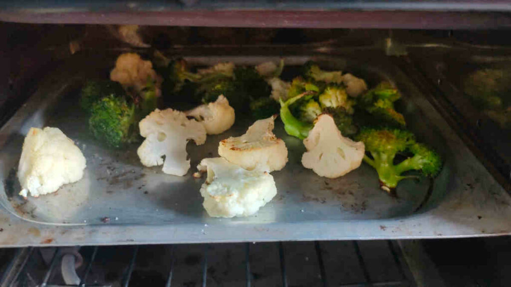 baking cauliflower broccoli for casserole