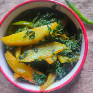 bathua saag aloo recipe
