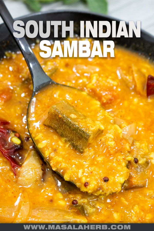 sambhar recipe