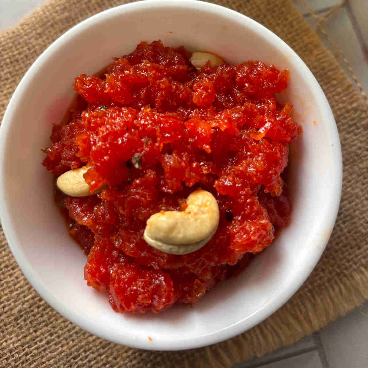 best carrot pudding indian gajar halwa