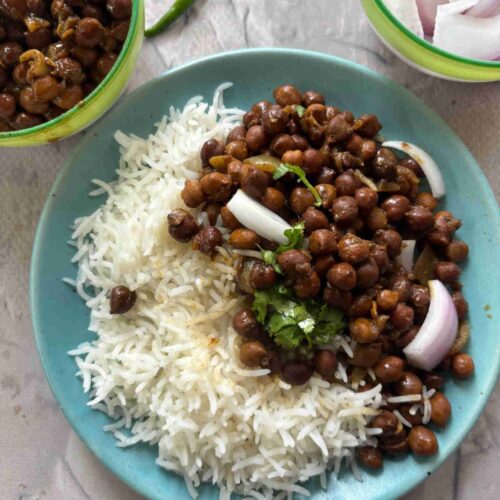 kala chana recipe black chickpeas curry