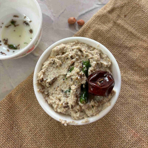 peanut chutney no onion no garlic